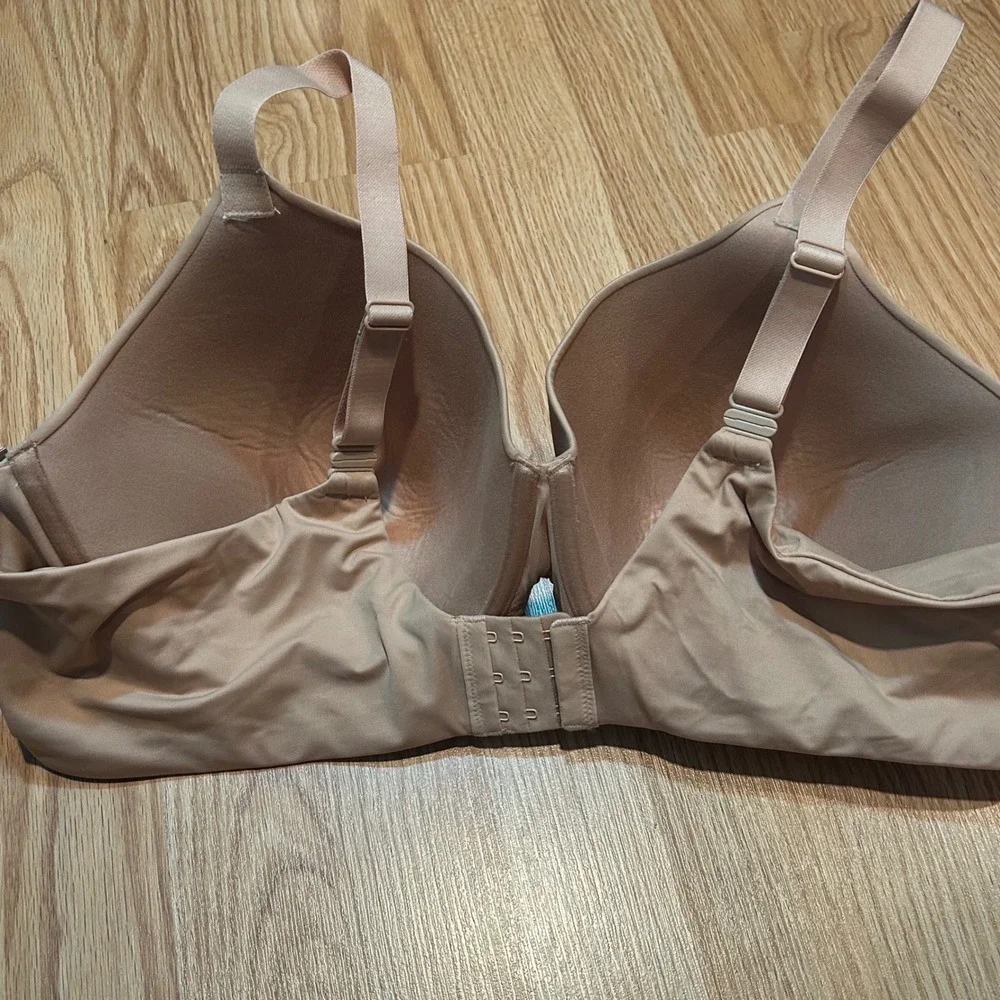 NWT Auden Smooth Lightly Lined Comfort Wire Full Coverage‎ Bra Tan 46D